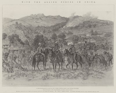 With the Allied Forces in China by Johann Nepomuk Schonberg
